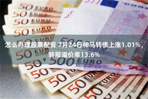怎么办理股票配资 7月24日神马转债上涨1.01%，转股溢价率13.6%