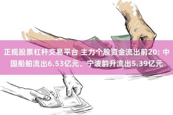 正规股票杠杆交易平台 主力个股资金流出前20: 中国船舶流出6.53亿元、宁波韵升流出5.39亿元